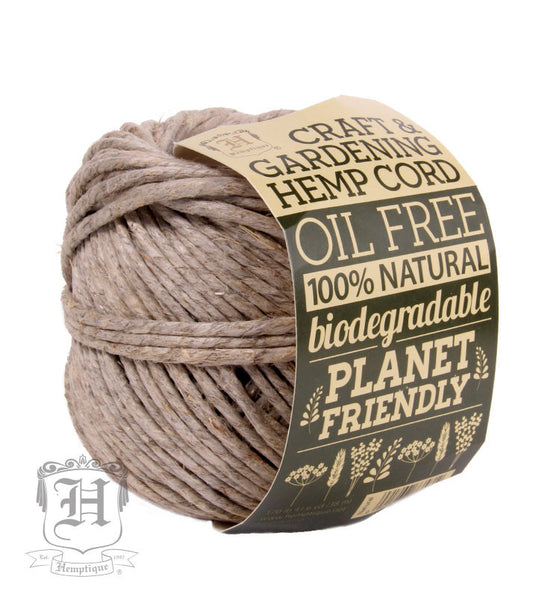 Hemp Gardening Cord - Natural #170 - Hemptique