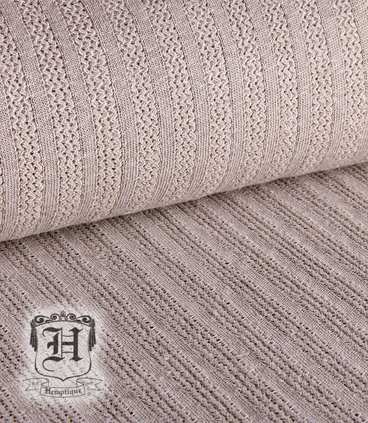 Hemp Knit Fabric - SHW1 - By-The-Meter - Hemptique