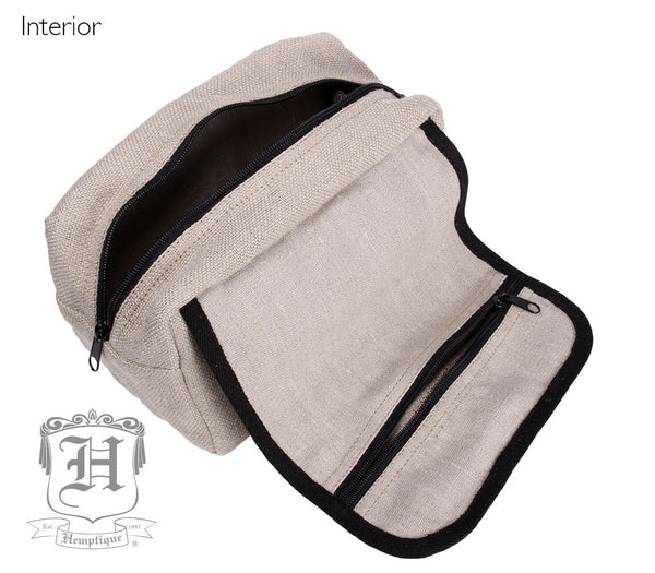 Hemp Toiletries Bag - All Colors