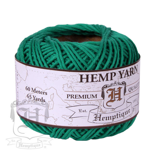 Hemp Yarn - Grass Green