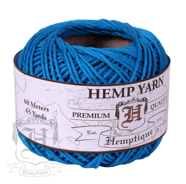 Hemp Yarn - Turquoise