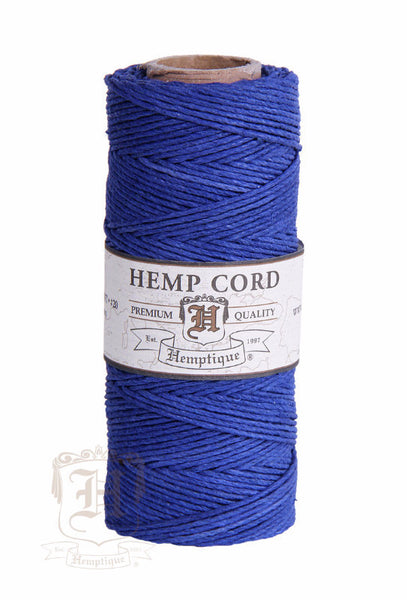 Hemp Cord - Blue #20/#10