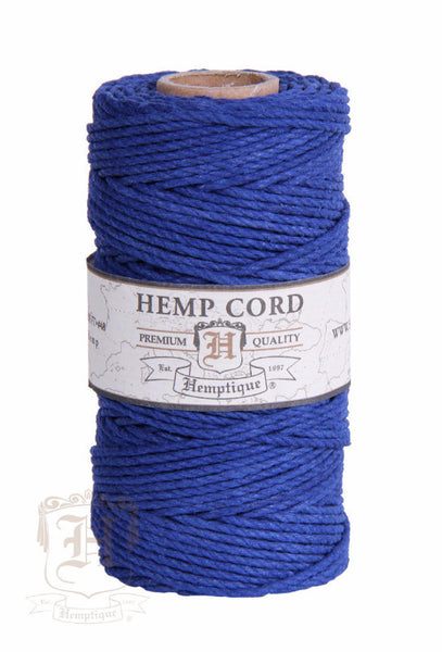 Hemp Cord - Blue #48 - Hemptique