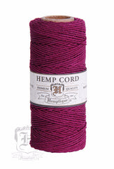 Hemp Cord - Dark Pink #20/#10