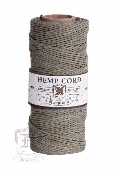 Hemp Cord - Dusty Olive #20