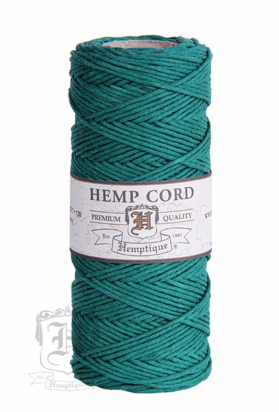 Hemp Cord - Green #20/#10 - Hemptique