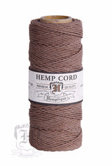 Hemp Cord - Light Brown #20/#10 - Hemptique