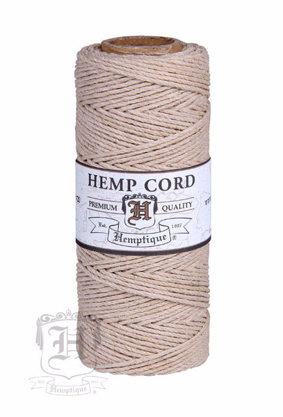 Hemp Cord - Natural #20/#10 - Hemptique