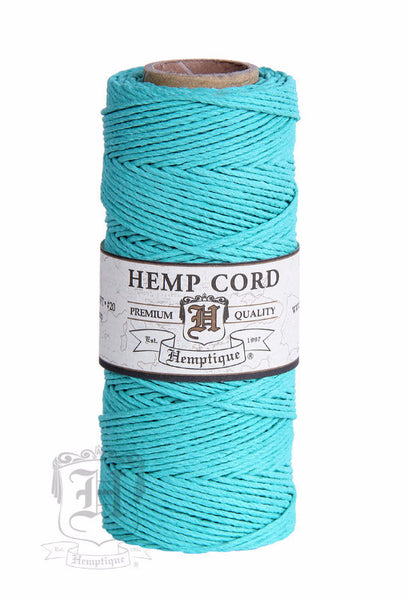 Hemp Cord - Teal #20 - Hemptique