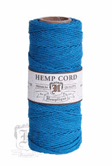 Hemp Cord - Turquoise #20/#10 - Hemptique