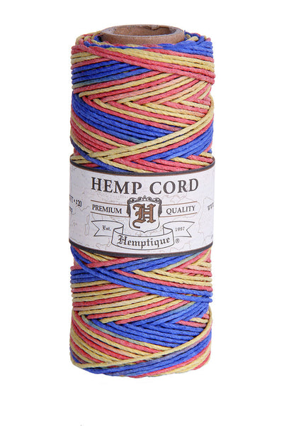 Hemp Cord Variegated - #20/#10