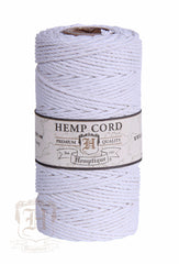 Hemp Cord - White #48 - Hemptique