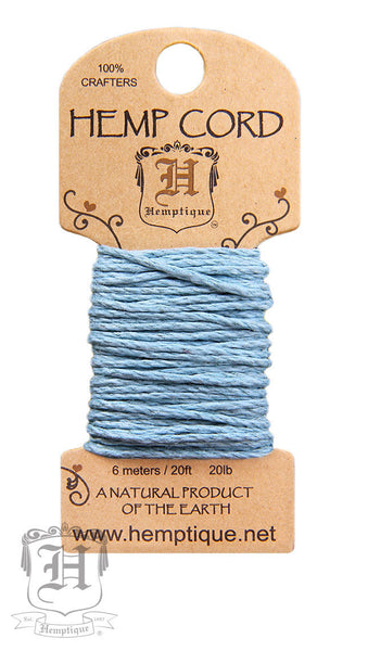 Hemp Cord Mini Card - All Colors