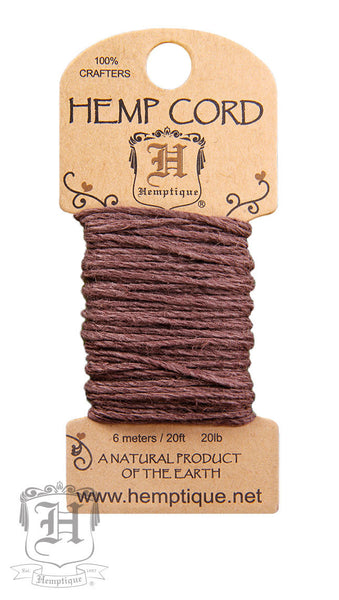 Hemp Cord Mini Card - All Colors