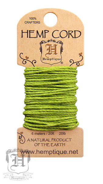 Hemp Cord Mini Card - All Colors