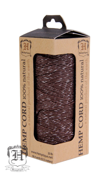 Metallic Hemp Cord - All colors - Hemptique
