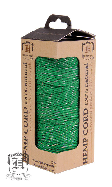 Metallic Hemp Cord - All colors
