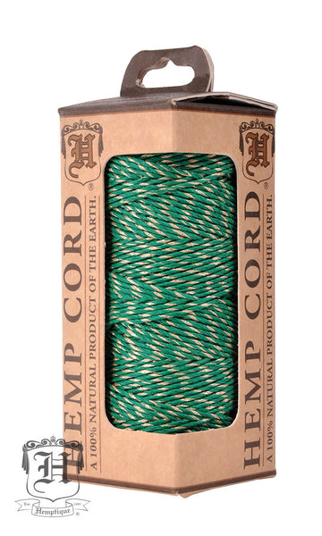 Metallic Hemp Cord - Green Gold - Hemptique