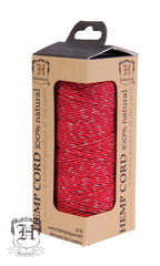 Metallic Hemp Cord - Red Sparkle