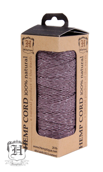 Metallic Hemp Cord - All colors