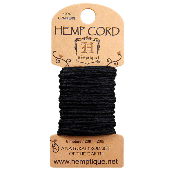 Hemp Cord Mini Card - All Colors