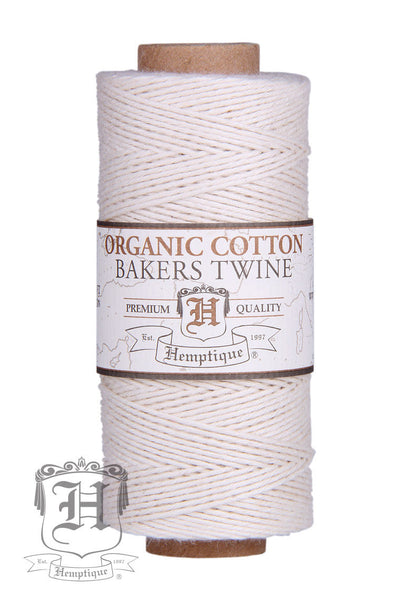 Organic Cotton Bakers Twine - Natural (2x2 ply)