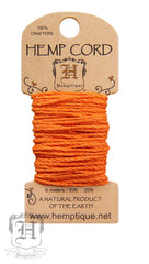 Hemp Cord Mini Card - Pumpkin Pie #20 - Hemptique