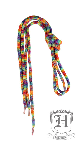 Hemp Shoelace - Rainbow