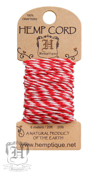 Hemp Cord Mini Card - All Colors