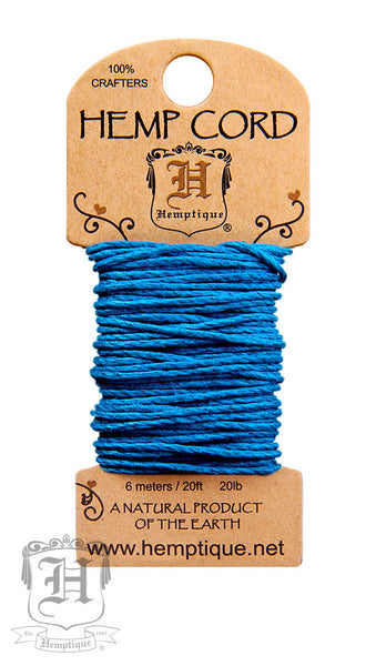 Hemp Cord Mini Card - All Colors